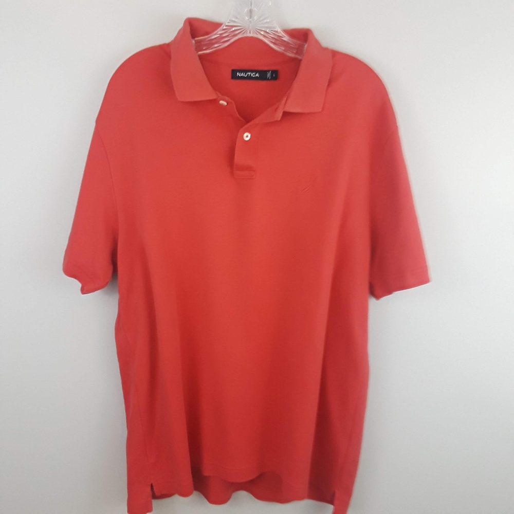 Nautica Polo Golf Shirt Size Large